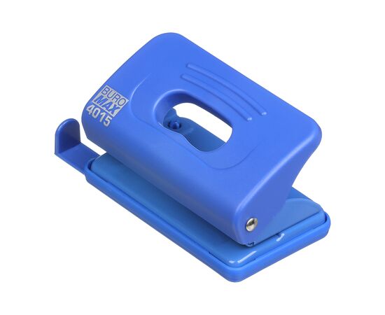 Діркопробивач Buromax пластиковий, до 10 аркушів, 120 х 58 х 59 мм, синій (BM.4015-02)