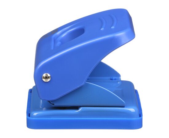 Дырокол Buromax пластиковый, до 20 листов, 120 х 82 х 53 мм, синий (BM.4017-02), изображение 3 Дырокол Buromax пластиковый, до 20 листов, 120 х 82 х 53 мм, синий (BM.4017-02), изображение 3