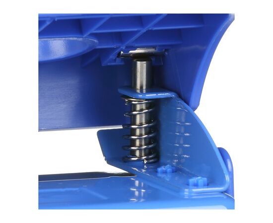 Дырокол Buromax пластиковый, до 20 листов, 120 х 82 х 53 мм, синий (BM.4017-02), изображение 5 Дырокол Buromax пластиковый, до 20 листов, 120 х 82 х 53 мм, синий (BM.4017-02), изображение 5