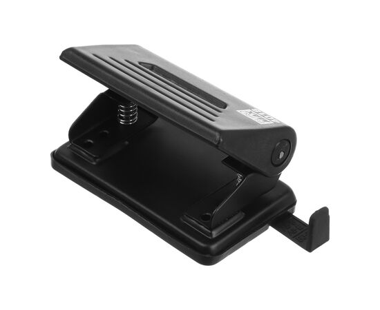 Дырокол Buromax пластиковый, до 12 листов, 110 х 82 х 65 мм, черный (BM.4018-01), изображение 2 Дырокол Buromax пластиковый, до 12 листов, 110 х 82 х 65 мм, черный (BM.4018-01), изображение 2
