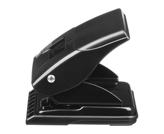 Дырокол Buromax пластиковый, до 20 листов, 120 х 88 х 76 мм, черный (BM.4019-01), изображение 3 Дырокол Buromax пластиковый, до 20 листов, 120 х 88 х 76 мм, черный (BM.4019-01), изображение 3