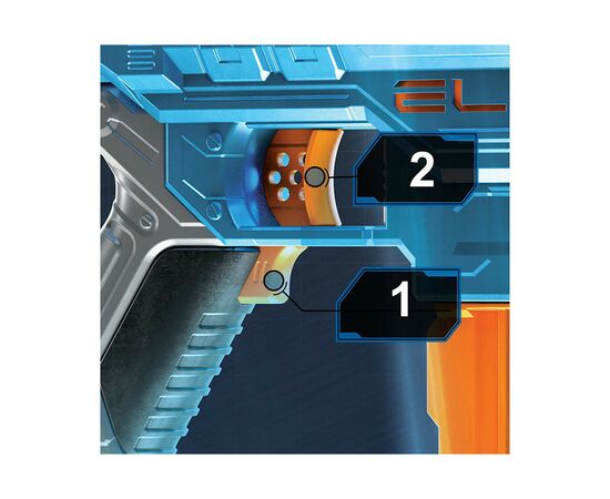 Игрушечное оружие Hasbro Nerf Elite 2.0 Turbine CS-18 (6282747), изображение 4 Игрушечное оружие Hasbro Nerf Elite 2.0 Turbine CS-18 (6282747), изображение 4