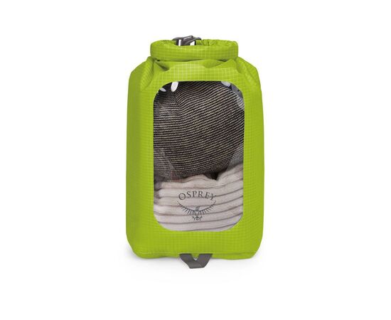 Гермомішок Osprey DrySack 6L w/Window limon - O/S - зелений (009.3177), зображення 2 Гермомішок Osprey DrySack 6L w/Window limon - O/S - зелений (009.3177), зображення 2