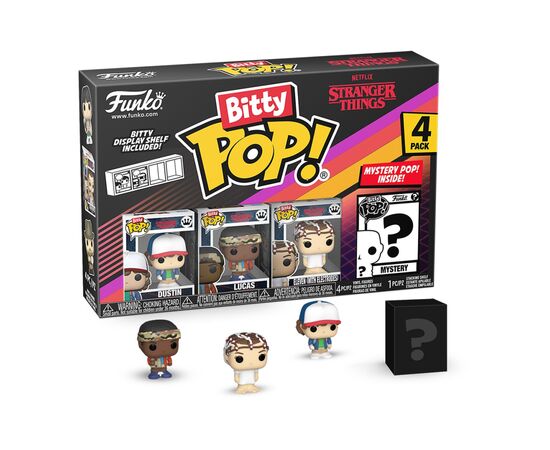 Фигурка Funko Pop набор Bitty POP! - Дастин (4 фигурки в ассортименте) (83662), изображение 6 Фигурка Funko Pop набор Bitty POP! - Дастин (4 фигурки в ассортименте) (83662), изображение 6