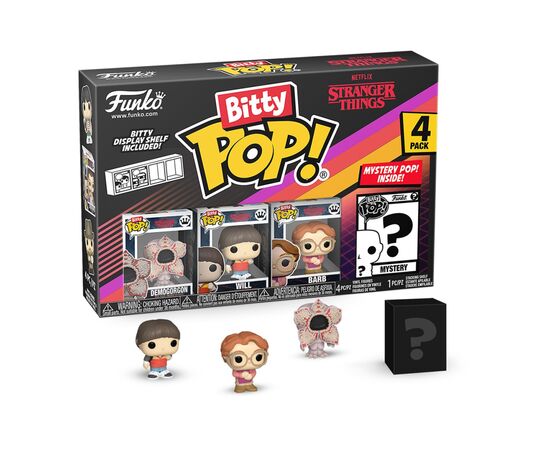 Фигурка Funko Pop набор Bitty POP! - Демогоргон (4 фигурки в ассортименте) (83661), изображение 5 Фигурка Funko Pop набор Bitty POP! - Демогоргон (4 фигурки в ассортименте) (83661), изображение 5