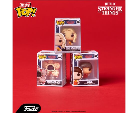 Фигурка Funko Pop набор Bitty POP! - Демогоргон (4 фигурки в ассортименте) (83661), изображение 7 Фигурка Funko Pop набор Bitty POP! - Демогоргон (4 фигурки в ассортименте) (83661), изображение 7