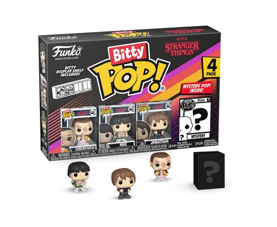 Фигурка Funko Pop набор Bitty POP! - Одиннадцать (4 фигурки в ассортименте) (83663), изображение 5 Фигурка Funko Pop набор Bitty POP! - Одиннадцать (4 фигурки в ассортименте) (83663), изображение 5