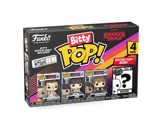 Фигурка Funko Pop набор Bitty POP! - Одиннадцать (4 фигурки в ассортименте) (83663), изображение 8 Фигурка Funko Pop набор Bitty POP! - Одиннадцать (4 фигурки в ассортименте) (83663), изображение 8