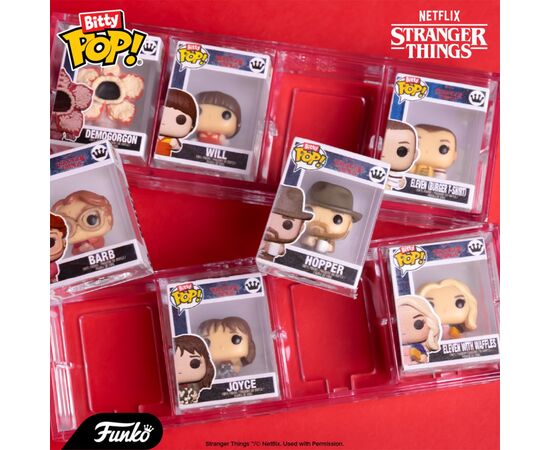 Фигурка Funko Pop набор Bitty POP! - Гоппер (4 фигурки в ассортименте) (83664), изображение 3 Фигурка Funko Pop набор Bitty POP! - Гоппер (4 фигурки в ассортименте) (83664), изображение 3