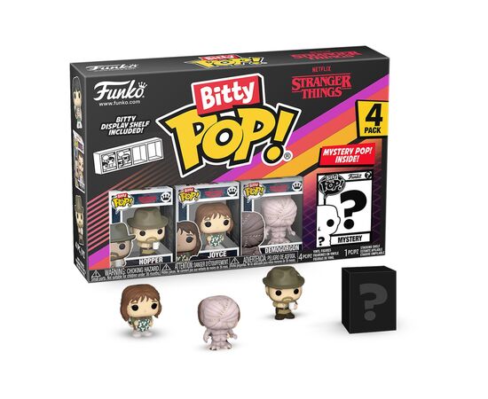 Фигурка Funko Pop набор Bitty POP! - Гоппер (4 фигурки в ассортименте) (83664), изображение 5 Фигурка Funko Pop набор Bitty POP! - Гоппер (4 фигурки в ассортименте) (83664), изображение 5