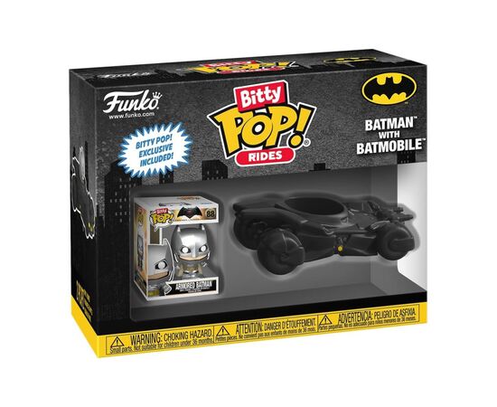 Фигурка Funko Pop набор Bitty Pop! Ride - Бэтмен и бэтмобиль (83621)