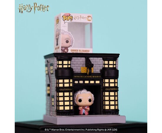 Фигурка Funko Pop набор Bitty Pop! Town серии Гарри Поттер - Оливандер и лавка волшебных палочек (83627), изображение 7 Фигурка Funko Pop набор Bitty Pop! Town серии Гарри Поттер - Оливандер и лавка волшебных палочек (83627), изображение 7