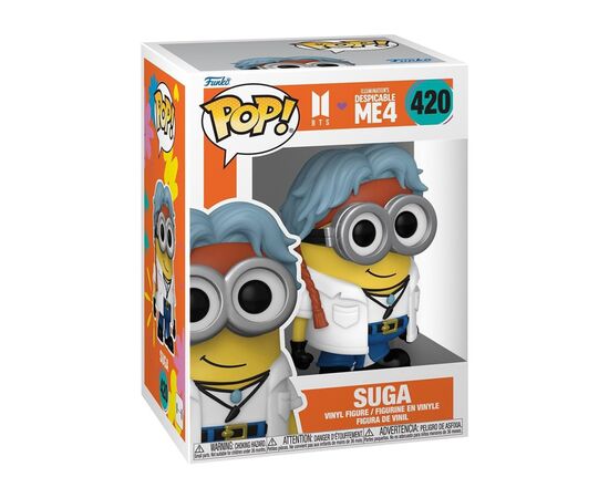 Фигурка Funko Pop серии Minions x BTS - Шуга (85968), изображение 3 Фигурка Funko Pop серии Minions x BTS - Шуга (85968), изображение 3
