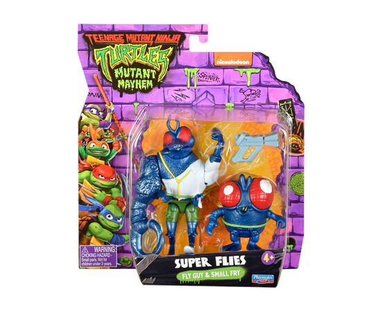 Фигурка TMNT набор серии Черепашки-Ниндзя - Суперфлайс (83481), изображение 4 Фигурка TMNT набор серии Черепашки-Ниндзя - Суперфлайс (83481), изображение 4