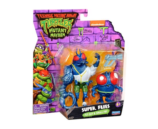 Фигурка TMNT набор серии Черепашки-Ниндзя - Суперфлайс (83481), изображение 5 Фигурка TMNT набор серии Черепашки-Ниндзя - Суперфлайс (83481), изображение 5