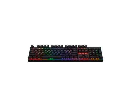 Клавиатура Hator Icefall Mecha Rainbow Wireless/USB Black (HTK204UA), изображение 2 Клавиатура Hator Icefall Mecha Rainbow Wireless/USB Black (HTK204UA), изображение 2