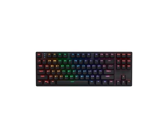 Клавіатура Hator Icefall Mecha TKL Rainbow Wireless/USB Black (HTK287UA)
