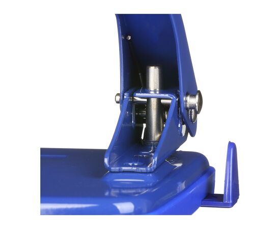 Дырокол Buromax металлический, до 25 листов, 122 х 108 х 54 мм, синий (BM.4030-02), изображение 5 Дырокол Buromax металлический, до 25 листов, 122 х 108 х 54 мм, синий (BM.4030-02), изображение 5