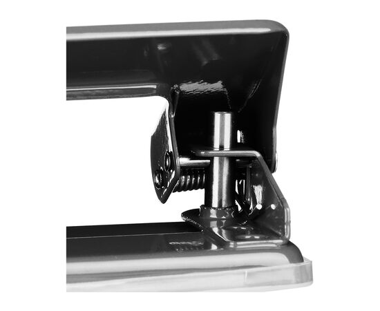 Дырокол Buromax металлический JOBMAX, до 10 листов, 100 х 55 х 50 мм, черный (BM.4039-01), изображение 5