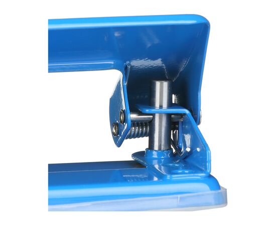 Дырокол Buromax металлический JOBMAX, до 10 листов, 100 х 55 х 50 мм, синий (BM.4039-02), изображение 5