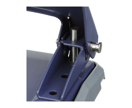 Дырокол Buromax металлический MORANDI STYLE, до 25 листов, 115 х 96 х 89 мм, синий (BM.4042-02), изображение 4 Дырокол Buromax металлический MORANDI STYLE, до 25 листов, 115 х 96 х 89 мм, синий (BM.4042-02), изображение 4