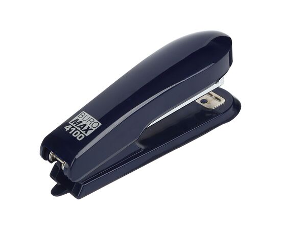 Степлер Buromax пластиковый, 15 листов, (скобы №10), 111 х 28 х 43 мм, синий (BM.4100-02), изображение 2 Степлер Buromax пластиковый, 15 листов, (скобы №10), 111 х 28 х 43 мм, синий (BM.4100-02), изображение 2