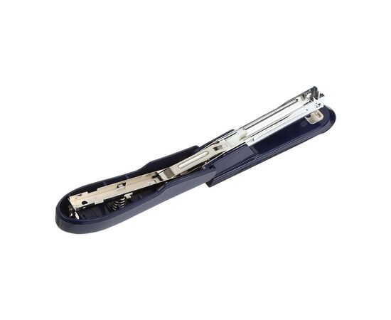 Степлер Buromax пластиковый, 15 листов, (скобы №10), 111 х 28 х 43 мм, синий (BM.4100-02), изображение 3 Степлер Buromax пластиковый, 15 листов, (скобы №10), 111 х 28 х 43 мм, синий (BM.4100-02), изображение 3