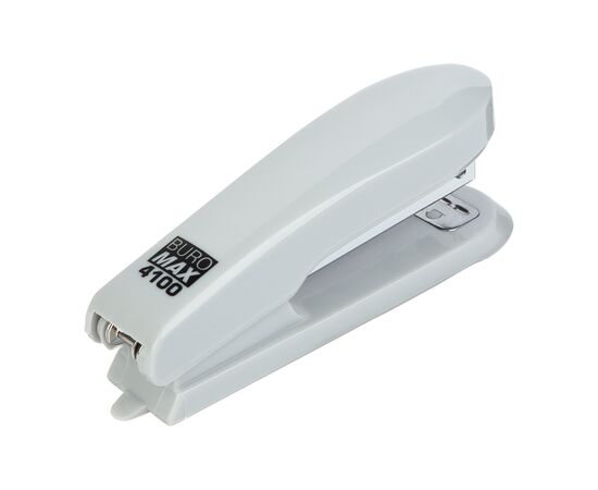 Степлер Buromax пластиковый, 15 листов, (скобы №10), 111 х 28 х 43 мм, серый (BM.4100-09), изображение 3 Степлер Buromax пластиковый, 15 листов, (скобы №10), 111 х 28 х 43 мм, серый (BM.4100-09), изображение 3