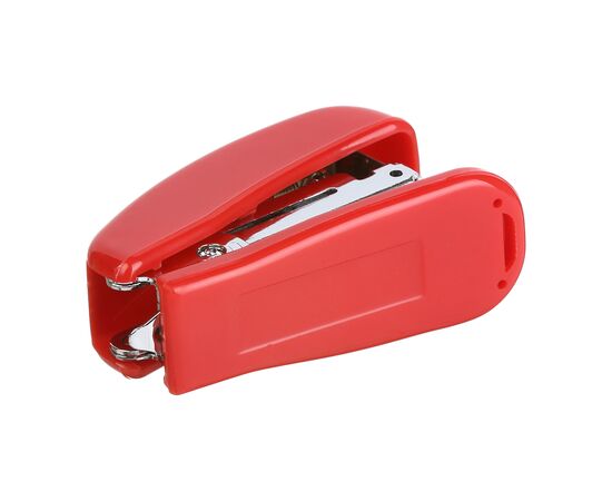 Степлер Buromax пластиковый МИНИ, 10 листов, (скобы №10), 61 х 36 х 23 мм, красный (BM.4125-05), изображение 4 Степлер Buromax пластиковый МИНИ, 10 листов, (скобы №10), 61 х 36 х 23 мм, красный (BM.4125-05), изображение 4