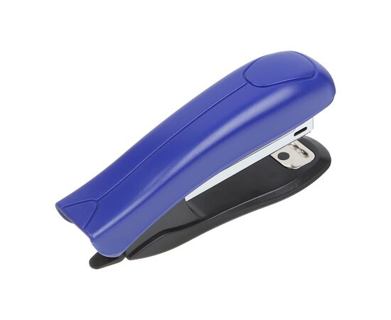 Степлер Buromax пластиковый, 12 листов, (скобы №10), 88 х 44 х 22 мм, синий (BM.4126-02), изображение 2