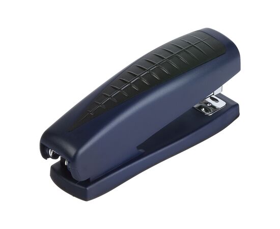 Степлер Buromax пластиковый, 20 листов, (скобы №24;26), 123 х 36 х 52 мм, синий (BM.4201-02), изображение 2