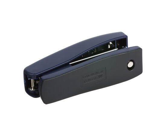 Степлер Buromax пластиковый, 20 листов, (скобы №24;26), 123 х 36 х 52 мм, синий (BM.4201-02), изображение 4