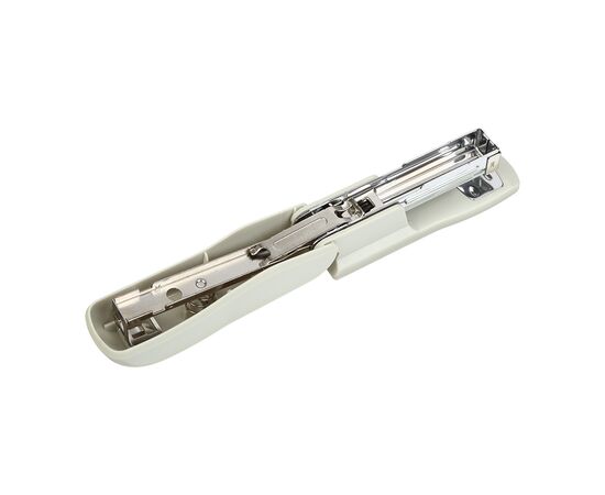 Степлер Buromax пластиковый, 20 листов, (скобы №24;26), 105 х 31 х 55 мм, серый (BM.4212-09), изображение 3