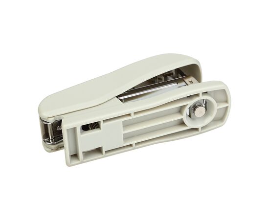 Степлер Buromax пластиковый, 20 листов, (скобы №24;26), 105 х 31 х 55 мм, серый (BM.4212-09), изображение 4