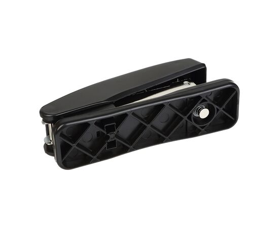 Степлер Buromax пластиковый JOBMAX, 15 листов, (скобы №24;26), 110 х 30 х 48 мм, черный (BM.4213-01), изображение 4 Степлер Buromax пластиковый JOBMAX, 15 листов, (скобы №24;26), 110 х 30 х 48 мм, черный (BM.4213-01), изображение 4