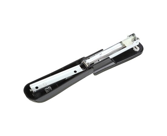Степлер Buromax пластиковый JOBMAX, 20 листов, (скобы №24;26), 100 х 30 х 50 мм, черный (BM.4214-01), изображение 3 Степлер Buromax пластиковый JOBMAX, 20 листов, (скобы №24;26), 100 х 30 х 50 мм, черный (BM.4214-01), изображение 3