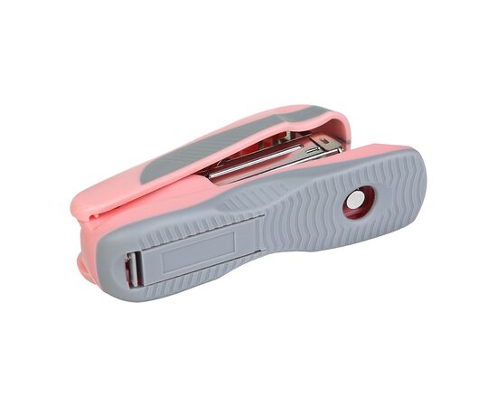 Степлер Buromax пластиковый PASTEL, 20 листов, (скобы №24, 26), 111 х 62 х 32 мм, розовый (BM.4215-10), изображение 3 Степлер Buromax пластиковый PASTEL, 20 листов, (скобы №24, 26), 111 х 62 х 32 мм, розовый (BM.4215-10), изображение 3