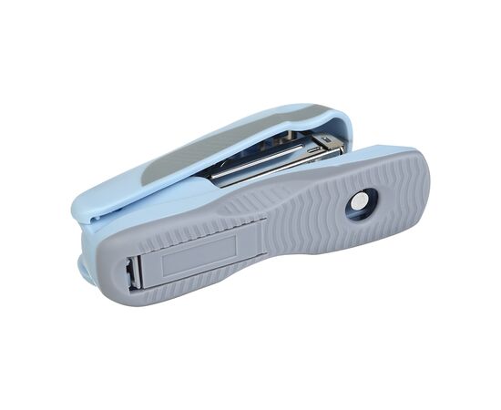 Степлер Buromax пластиковый PASTEL, 20 листов, (скобы №24, 26), 111 х 62 х 32 мм, голубой (BM.4215-14), изображение 3 Степлер Buromax пластиковый PASTEL, 20 листов, (скобы №24, 26), 111 х 62 х 32 мм, голубой (BM.4215-14), изображение 3