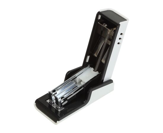 Степлер Buromax пластиковый МИНИ, 20 листов, (скобы №24;26), 67,4 х 32,2 х 43,1 мм, белый (BM.4218-12), изображение 3 Степлер Buromax пластиковый МИНИ, 20 листов, (скобы №24;26), 67,4 х 32,2 х 43,1 мм, белый (BM.4218-12), изображение 3