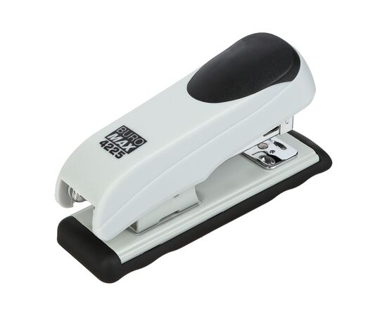 Степлер Buromax пластиковый, 20 листов, (скобы №24;26), 110 х 34 х 53 мм, серый (BM.4225-09), изображение 2 Степлер Buromax пластиковый, 20 листов, (скобы №24;26), 110 х 34 х 53 мм, серый (BM.4225-09), изображение 2
