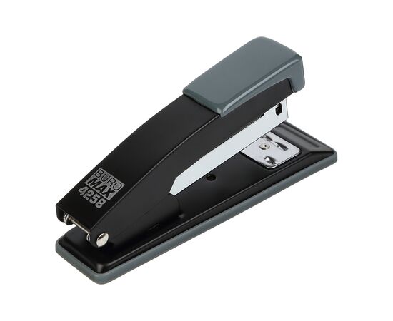 Степлер Buromax металлический, JOBMAX, 20 листов, (скобы №24;26), 112 х 44 х 34 мм, черный (BM.4258-01), изображение 2