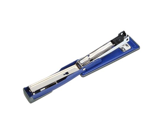 Степлер Buromax металлический, JOBMAX, 20 листов, (скобы №24;26), 112 х 44 х 34 мм, синий (BM.4258-02), изображение 3