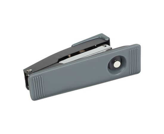 Степлер Buromax металлический, JOBMAX, 20 листов, (скобы №24;26), 112 х 44 х 34 мм, серый (BM.4258-09), изображение 4