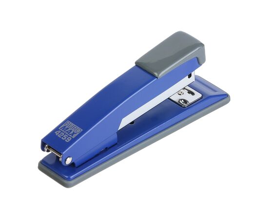 Степлер Buromax металлический, JOBMAX, 20 листов, (скобы №24;26), 112 х 44 х 34 мм, синий (BM.4259-02), изображение 2