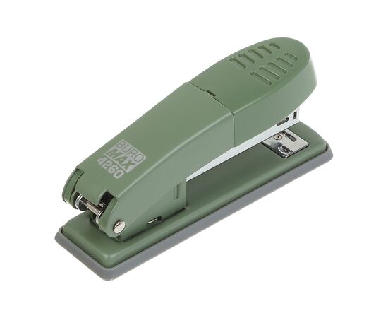Степлер Buromax металлический MORANDI STYLE, 25 листов, (скобы №24/6; 26/6), 136 х 38 х 55 мм, зеленый (BM.4260-04), изображение 2