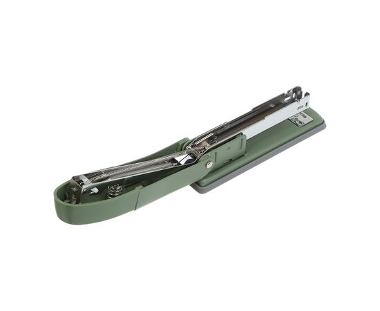 Степлер Buromax металлический MORANDI STYLE, 25 листов, (скобы №24/6; 26/6), 136 х 38 х 55 мм, зеленый (BM.4260-04), изображение 3