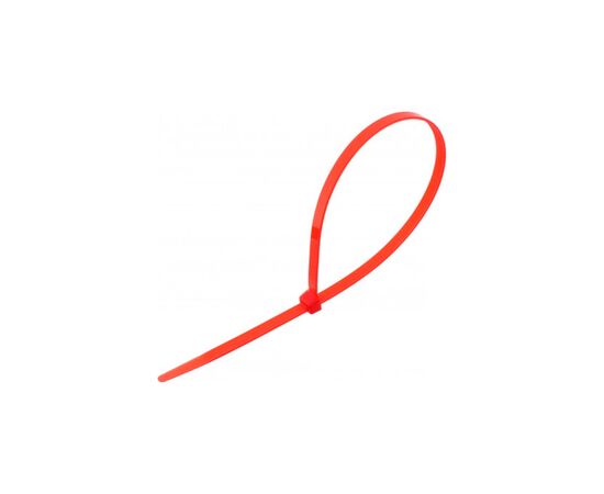 Стяжка 150мм/2.5мм, красная, 1000шт=уп. Voltronic (21146)