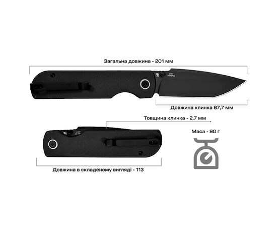 Нож CJRB Nova Black PVD (J1937-BBK), изображение 6 Нож CJRB Nova Black PVD (J1937-BBK), изображение 6