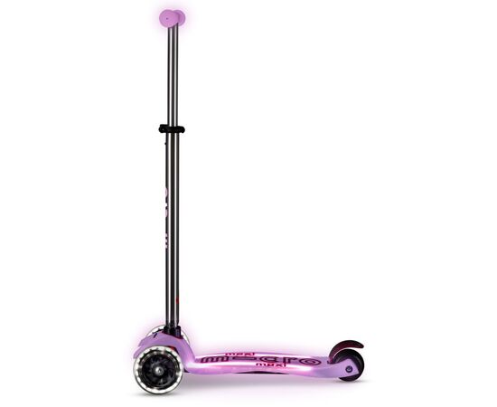 Самокат Micro Maxi Deluxe Glow LED Plus Сиятельно-пурпурный (MMD378), изображение 2 Самокат Micro Maxi Deluxe Glow LED Plus Сиятельно-пурпурный (MMD378), изображение 2