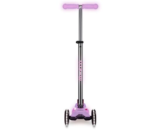 Самокат Micro Maxi Deluxe Glow LED Plus Сиятельно-пурпурный (MMD378), изображение 4 Самокат Micro Maxi Deluxe Glow LED Plus Сиятельно-пурпурный (MMD378), изображение 4